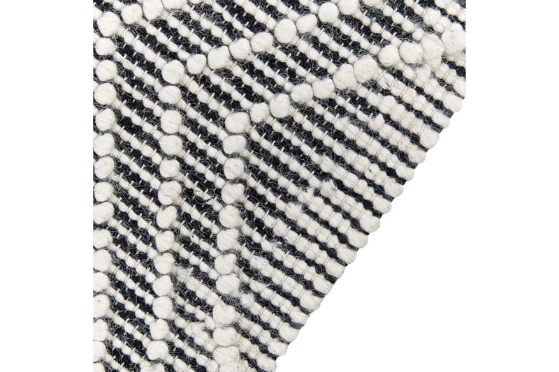 Savuca Ullmatta 160x230 cm - Svart/Vit - Textilier & mattor - Mattor - Modern matta - Ullmattor