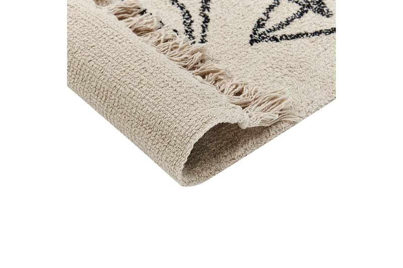 Sazli Bomullsmatta 160x230 cm - Beige - Textilier & mattor - Mattor - Modern matta - Bomullsmattor