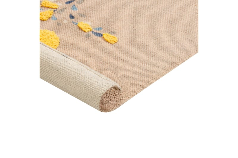 Seai Bomullsmatta 80x150 cm - Beige - Textilier & mattor - Mattor - Modern matta - Bomullsmattor