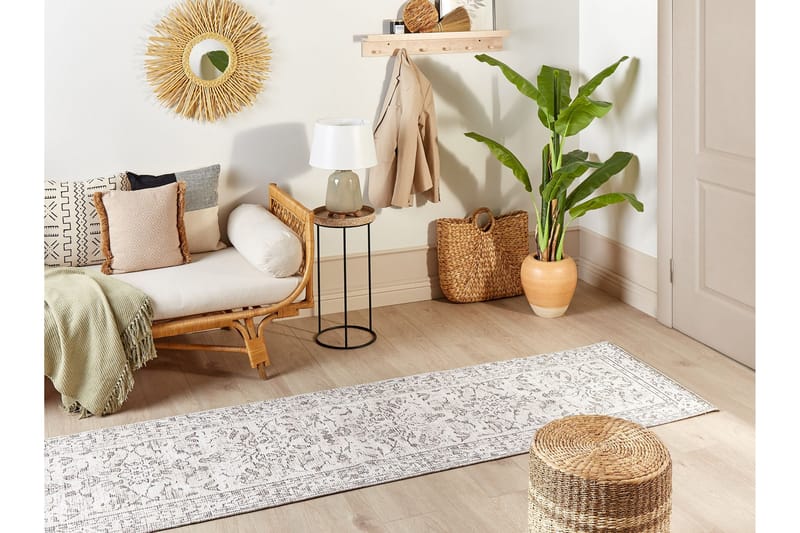 Sellik Gångmatta 80x300 cm Beige - Textilier & mattor - Mattor - Modern matta - Gångmattor