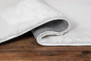 Cozy Ryamatta 120 cm Rund - Vit - Textilier & mattor - Mattor - Modern matta - Ryamattor