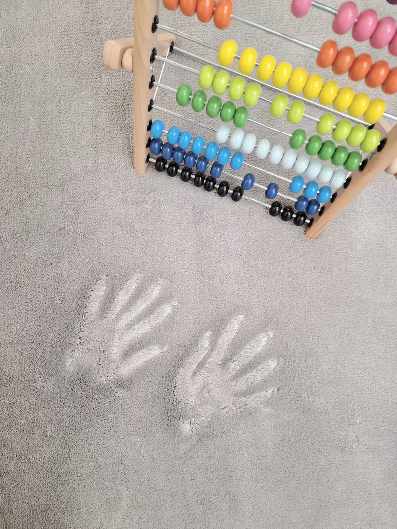 Cozy Ryamatta 133x190 cm Rektangulär - Silver - Textilier & mattor - Mattor - Modern matta - Ryamattor