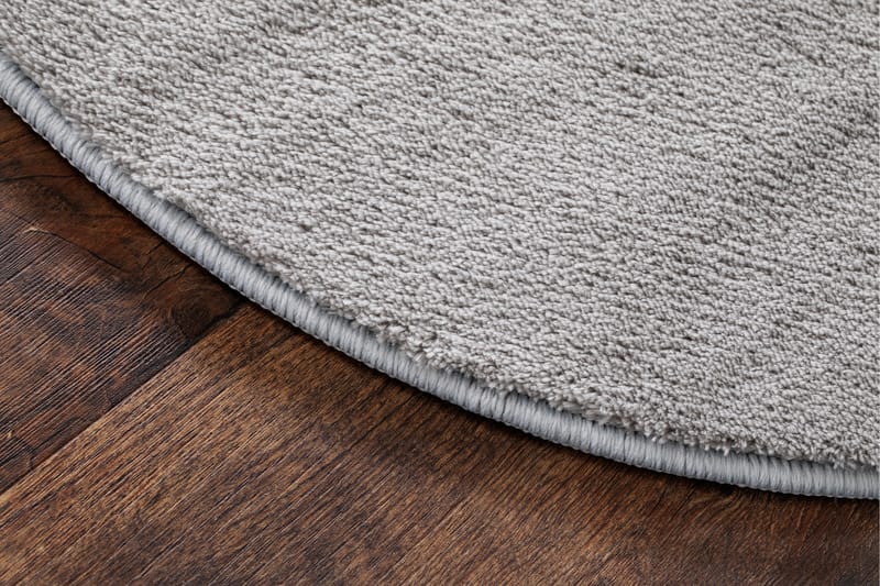 Cozy Ryamatta 200 cm Rund - Silver - Textilier & mattor - Mattor - Modern matta - Ryamattor