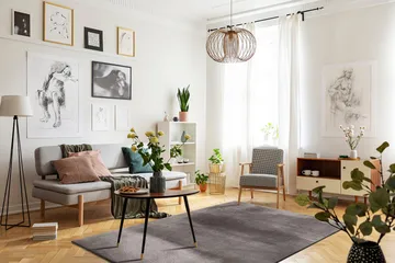 Cozy Ryamatta 240x340 cm Rektangulär - Grå - Textilier & mattor - Mattor - Modern matta - Ryamattor