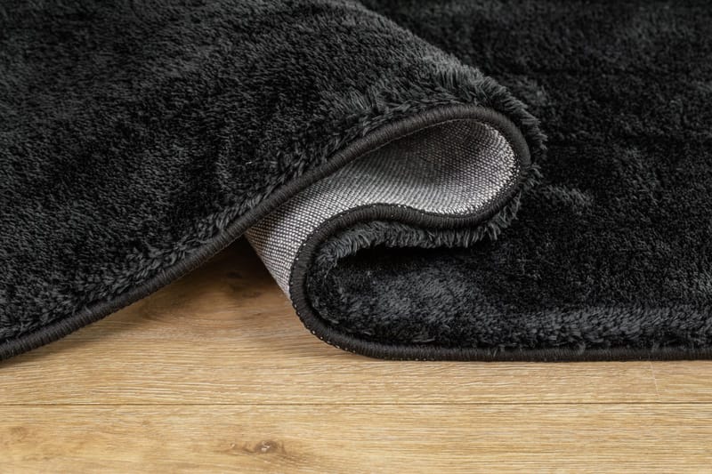 Cozy Ryamatta 60x120 cm Rektangulär - Svart - Textilier & mattor - Mattor - Modern matta - Ryamattor