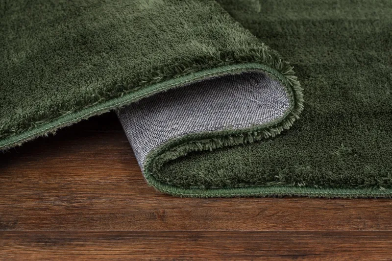 Cozy Ryamatta 80x160 cm Rektangulär - Grön - Textilier & mattor - Mattor - Modern matta - Ryamattor