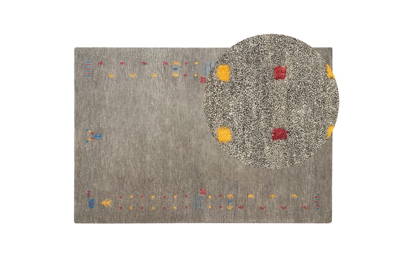 Seymen Ryamatta 140x200 cm - Grå - Textilier & mattor - Mattor - Modern matta - Ullmattor