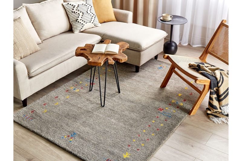 Seymen Ryamatta 140x200 cm - Grå - Textilier & mattor - Mattor - Modern matta - Ullmattor