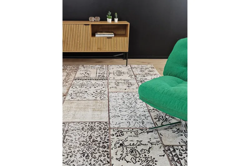 Shiraz Wiltonmatta 200x300 cm Rektangulär - Creme - Textilier & mattor - Mattor - Modern matta - Friezemattor