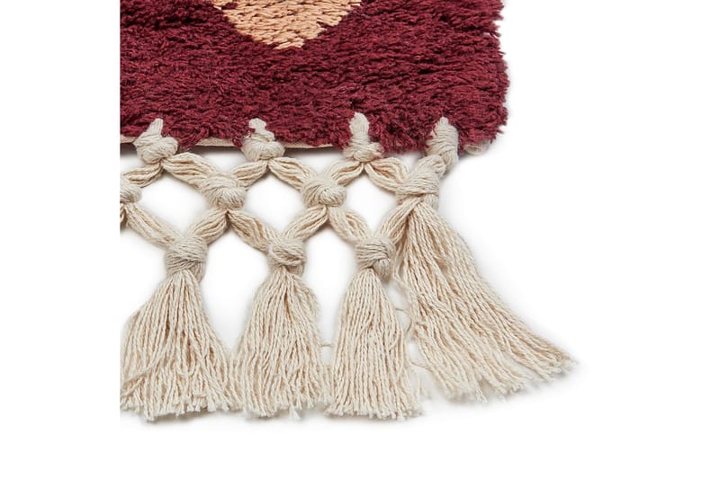 Siirt Bomullsmatta 160x230 cm - Röd - Textilier & mattor - Mattor - Modern matta - Bomullsmattor