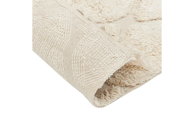 Silchar Bomullsmatta 140x200 cm - Beige - Textilier & mattor - Mattor - Modern matta - Bomullsmattor