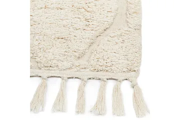 Silchar Bomullsmatta 140x200 cm - Beige - Textilier & mattor - Mattor - Modern matta - Bomullsmattor