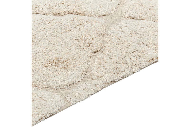 Silchar Bomullsmatta 140x200 cm - Beige - Textilier & mattor - Mattor - Modern matta - Bomullsmattor