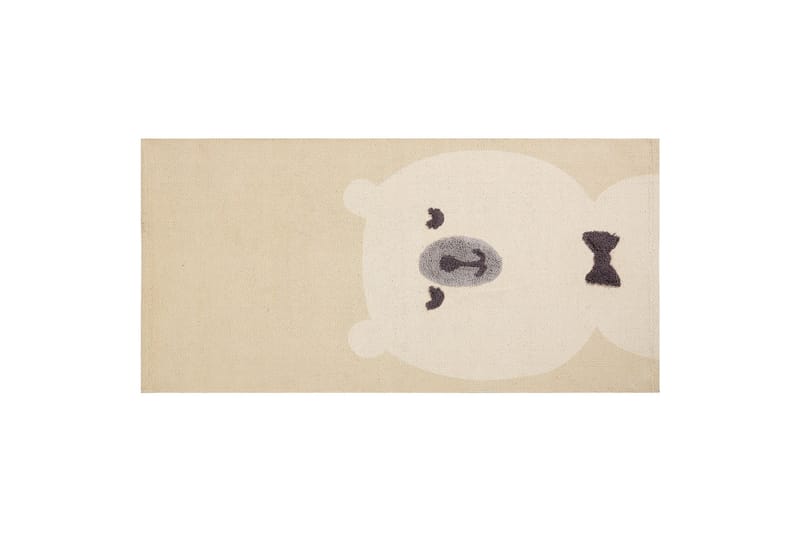 Simau Bomullsmatta 80x150 cm, Beige