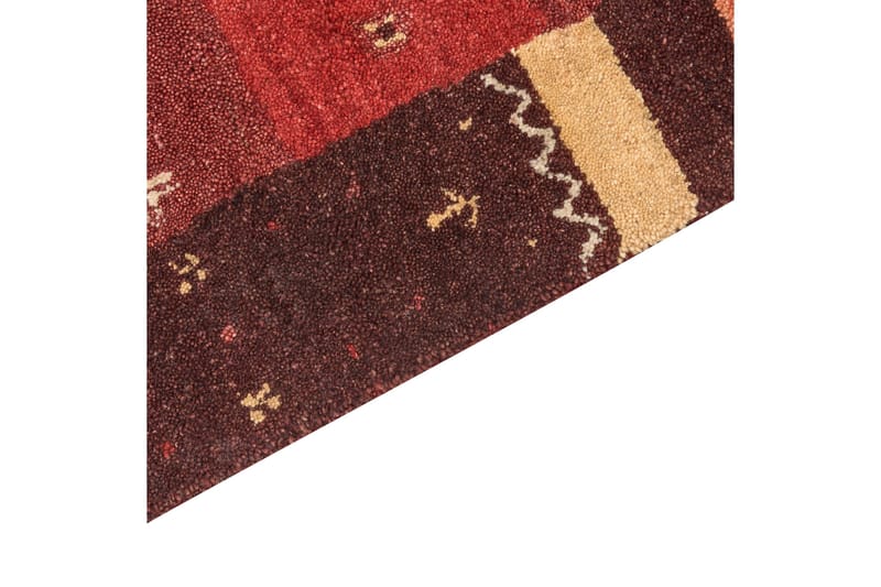 Sinanli Ryamatta 140x200 cm - Röd - Textilier & mattor - Mattor - Modern matta - Ullmattor