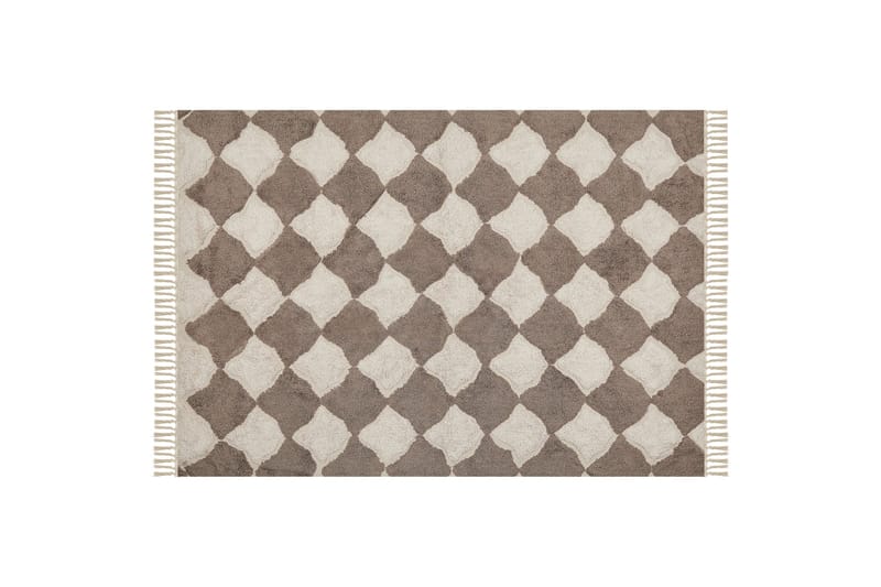 Sinop Bomullsmatta 160x230 cm, Brun