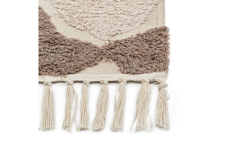 Sinop Bomullsmatta 160x230 cm - Brun - Textilier & mattor - Mattor - Modern matta - Bomullsmattor