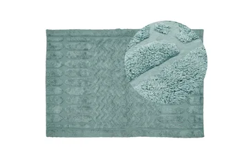 Sirnak Ryamatta 140x200 cm - Grön - Textilier & mattor - Mattor - Modern matta - Ryamattor