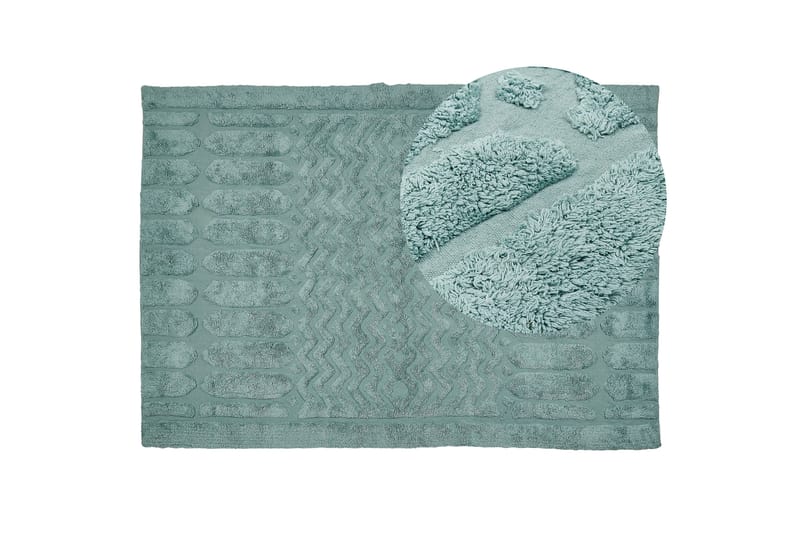 Sirnak Ryamatta 160x230 cm Grön - Textilier & mattor - Mattor - Modern matta - Ryamattor