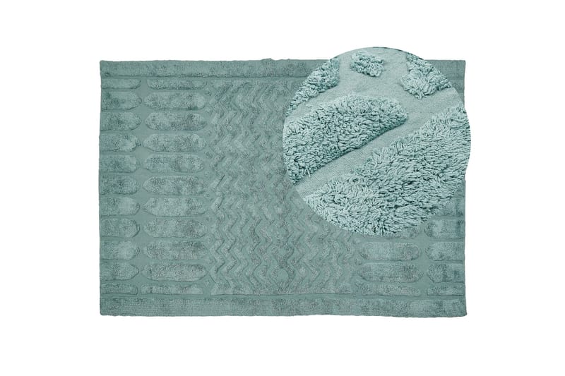 Sirnak Ryamatta 160x230 cm - Grön - Textilier & mattor - Mattor - Modern matta - Ryamattor