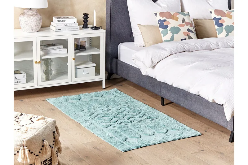 Sirnak Ryamatta 80x150 cm - Grön - Textilier & mattor - Mattor - Modern matta - Ryamattor