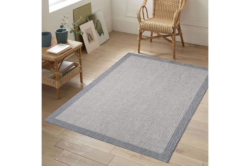 Sisalux Wiltonmatta 120x180 cm Rektangulär, Grå