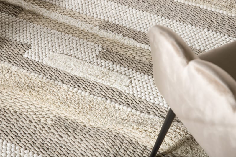 Sixten Ullmatta 200x300 cm - Beige - Textilier & mattor - Mattor - Modern matta - Ullmattor