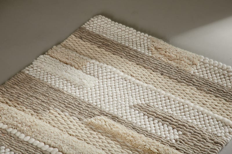Sixten Ullmatta 70x200 cm - Beige - Textilier & mattor - Mattor - Modern matta - Ullmattor