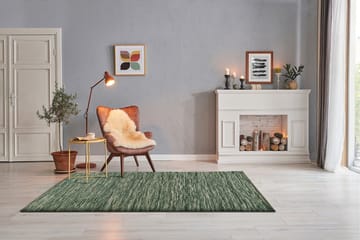 Skagen Ullmatta 160x230 cm Rektangulär - Grönmelange - Textilier & mattor - Mattor - Modern matta - Ullmattor
