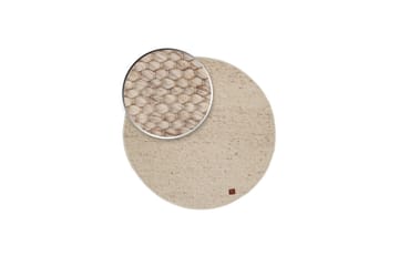 Skagen Ullmatta 300 cm Rund - Naturmelange - Textilier & mattor - Mattor - Modern matta - Ullmattor