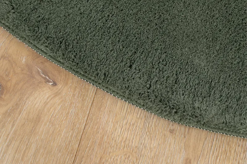 Soft Wiltonmatta 200 cm Rund - Smaragdgrön - Textilier & mattor - Mattor - Modern matta - Friezemattor