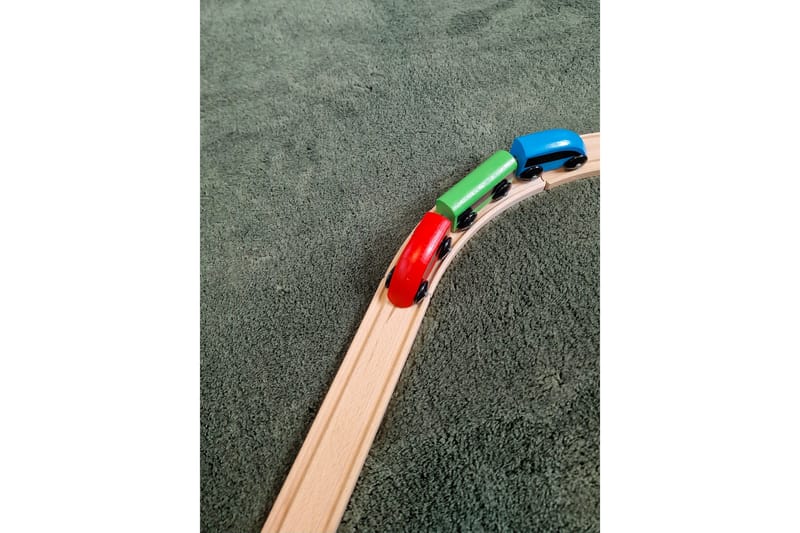 Soft Wiltonmatta 80x150 cm Oval - Smaragdgrön - Textilier & mattor - Mattor - Modern matta - Friezemattor