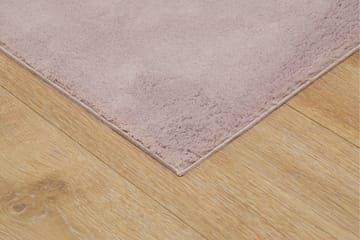 Soft Wiltonmatta 80x230 cm Oval - Rosa - Textilier & mattor - Mattor - Modern matta - Friezemattor