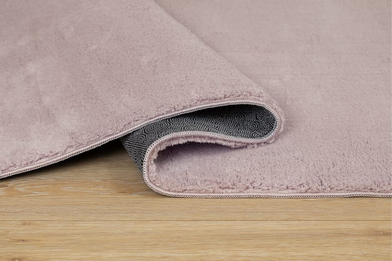 Soft Wiltonmatta 80x230 cm Oval - Rosa - Textilier & mattor - Mattor - Modern matta - Friezemattor