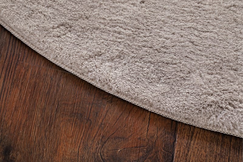 Soft Wiltonmatta Rund 160 cm - Greige - Textilier & mattor - Mattor - Modern matta - Friezemattor