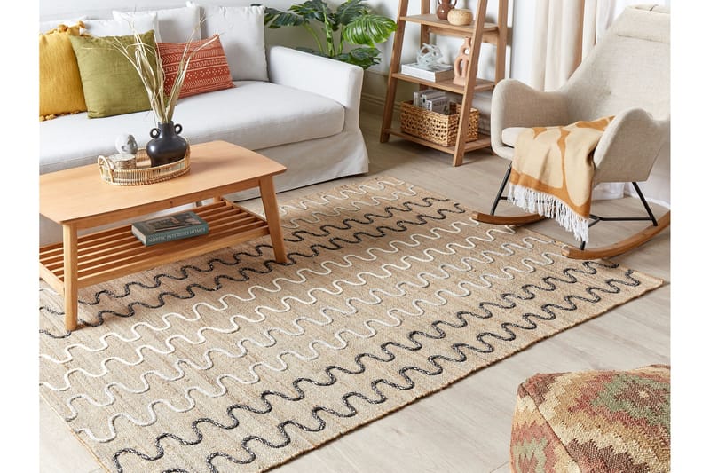 Sogut Jutematta 140x200 cm - Beige - Textilier & mattor - Mattor - Modern matta - Jutemattor & sisalmattor