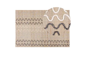 Sogut Jutematta 140x200 cm - Beige - Textilier & mattor - Mattor - Modern matta - Jutemattor & sisalmattor