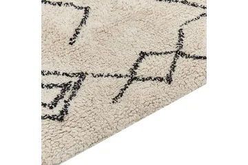 Somek Bomullsmatta 160x230 cm - Beige - Textilier & mattor - Mattor - Modern matta - Bomullsmattor