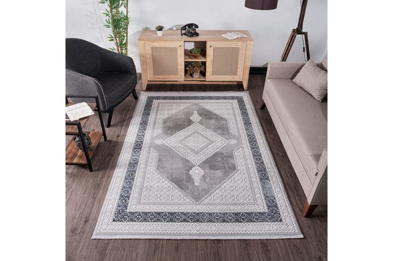 Brandiz Wiltonmatta 100x300 cm Rektangulär - Mörkblå - Textilier & mattor - Mattor - Modern matta - Friezemattor