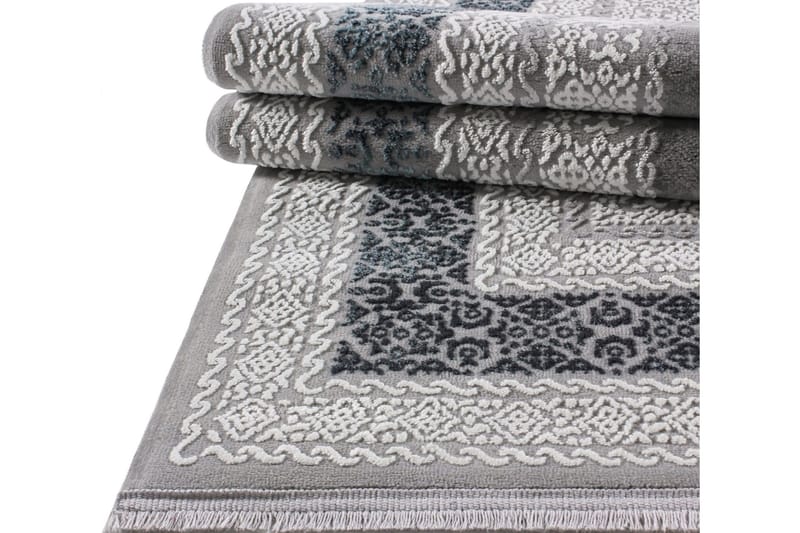 Brandiz Wiltonmatta 80x150 cm Rektangulär - Mörkblå - Textilier & mattor - Mattor - Modern matta - Friezemattor