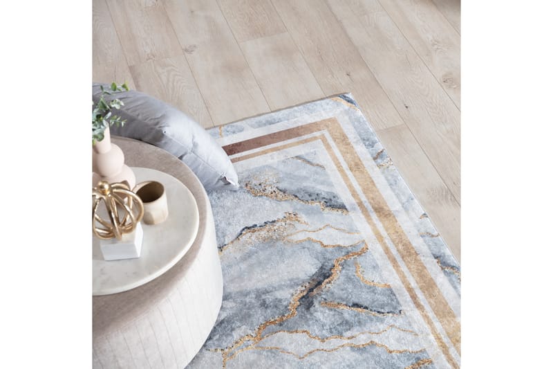 Squitta Ryamatta Rektangulär 150x80 cm Grå - Textilier & mattor - Mattor - Modern matta - Ryamattor