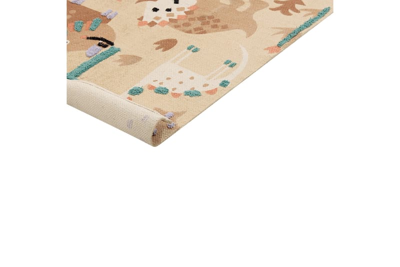 Stabat Bomullsmatta 80x150 cm - Orange - Textilier & mattor - Mattor - Modern matta - Bomullsmattor