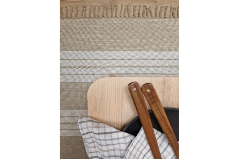 Sund Bomullsmatta 140x200 cm Rektangulär - Natur - Textilier & mattor - Mattor - Modern matta - Bomullsmattor