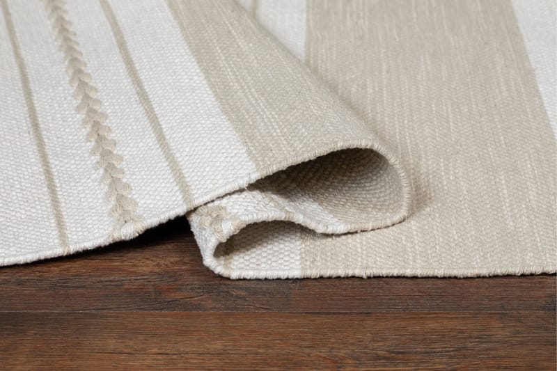 Sund Bomullsmatta 140x200 cm Rektangulär - Natur - Textilier & mattor - Mattor - Modern matta - Bomullsmattor
