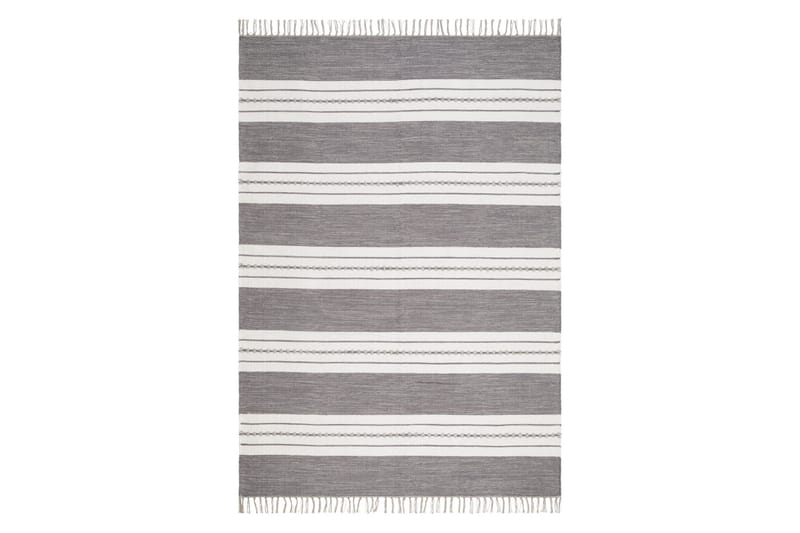 Sund Bomullsmatta 160x230 cm Rektangulär, Grå