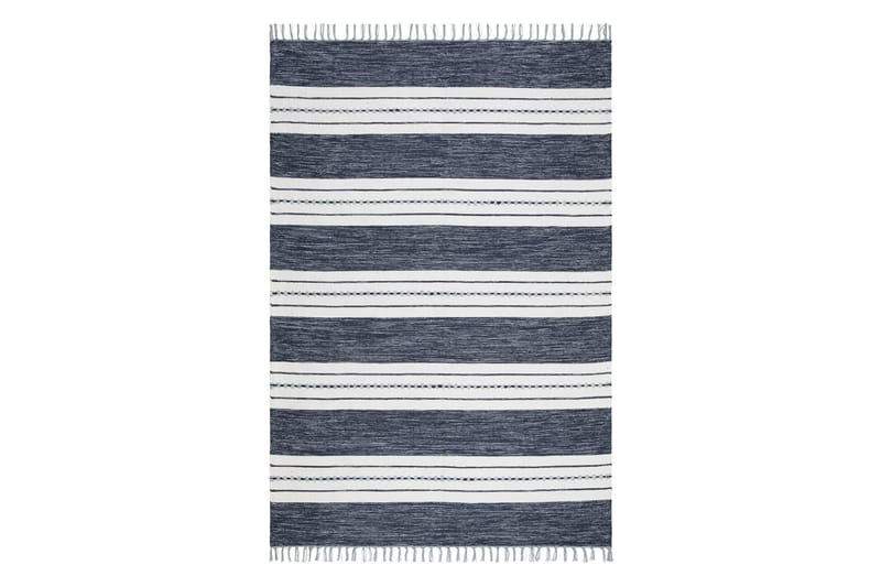 Sund Bomullsmatta 200x300 cm Rektangulär, Blå