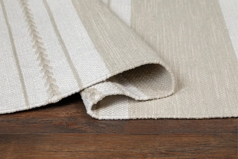 Sund Bomullsmatta 75x280 cm Oval - Natur - Textilier & mattor - Mattor - Modern matta - Bomullsmattor