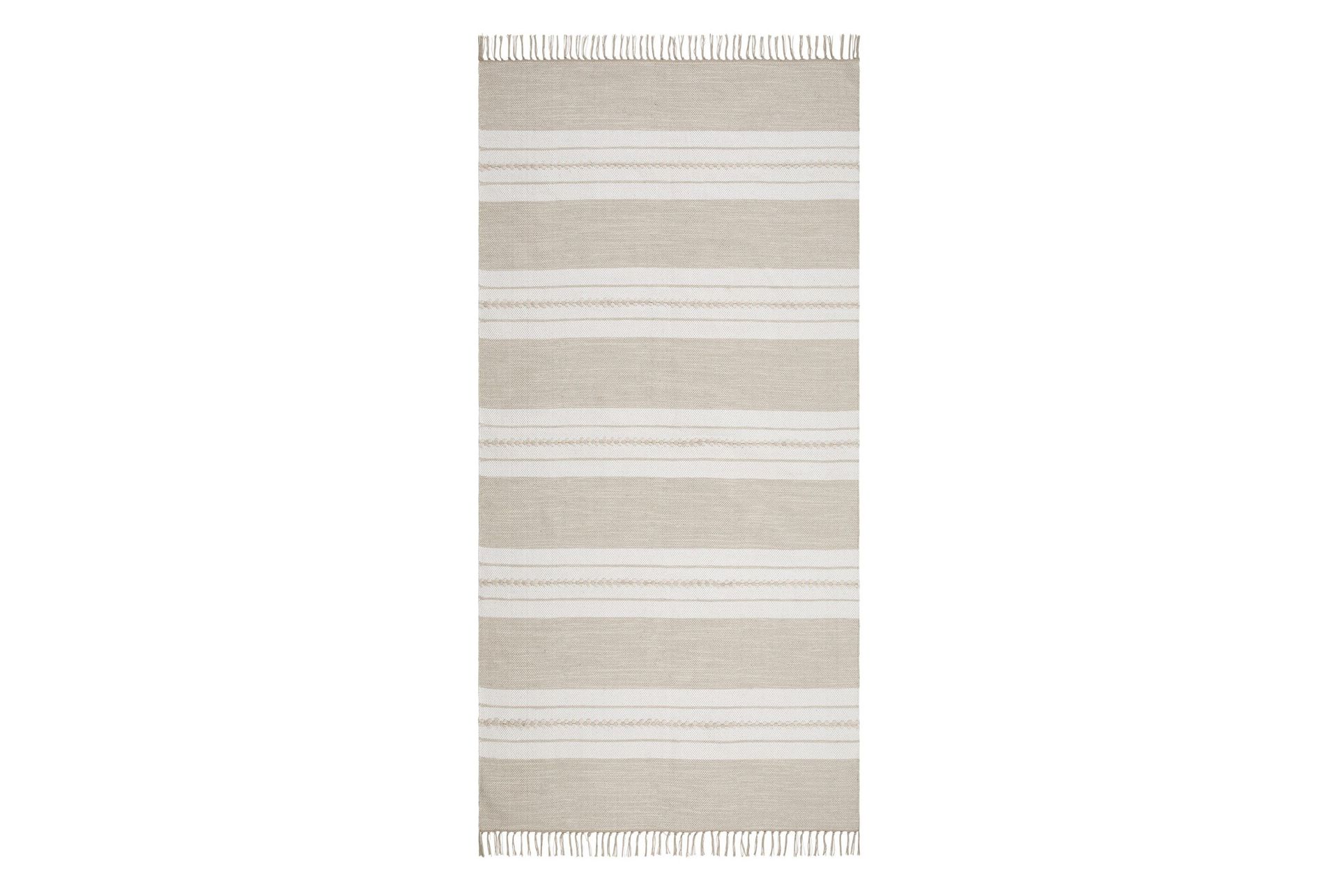 Sund Bomullsmatta 75x280 cm Oval - Natur