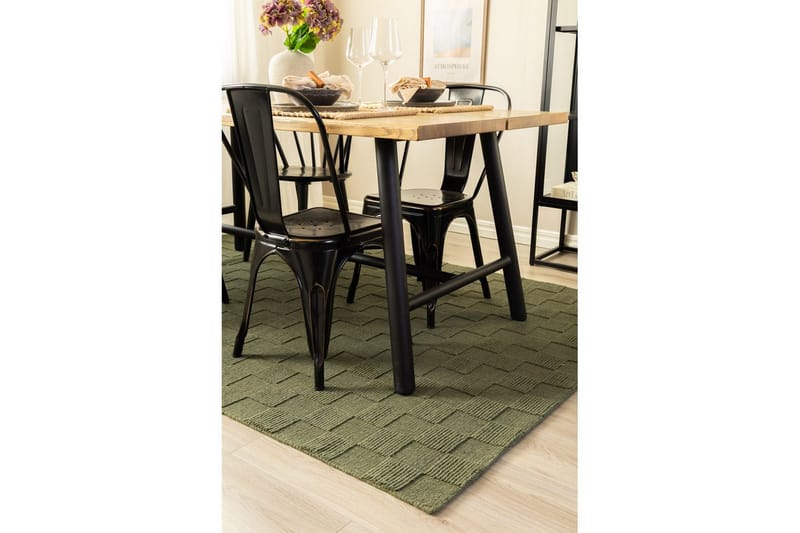 Sydney Ullmatta 160x230 cm - Grön - Textilier & mattor - Mattor - Modern matta - Ullmattor