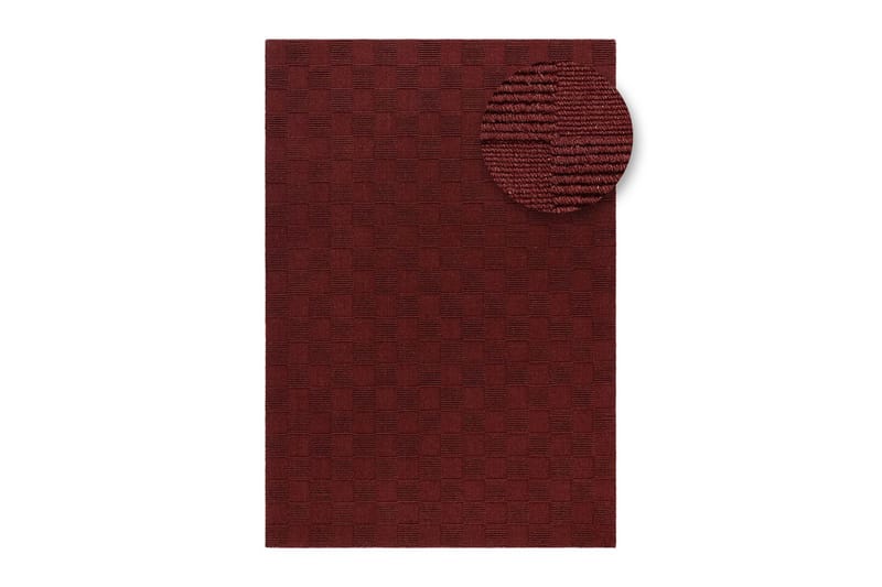 Sydney Ullmatta 160x230 cm - Röd - Textilier & mattor - Mattor - Modern matta - Ullmattor